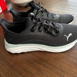 PUMA Sophia EVO Women's Lace Up Running Comfort Sneakers Shoes Black Size 8.5